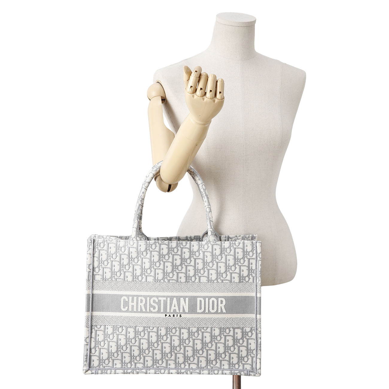 CHRISTIAN DIOR(USED)크리스찬디올 오블리크 북토트 미디움 백
